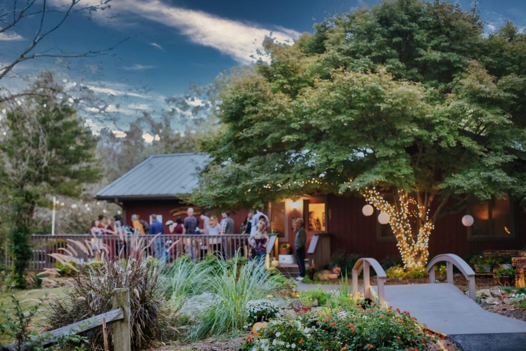 Real wedding at Grandpas Barn, Mountain Home AR