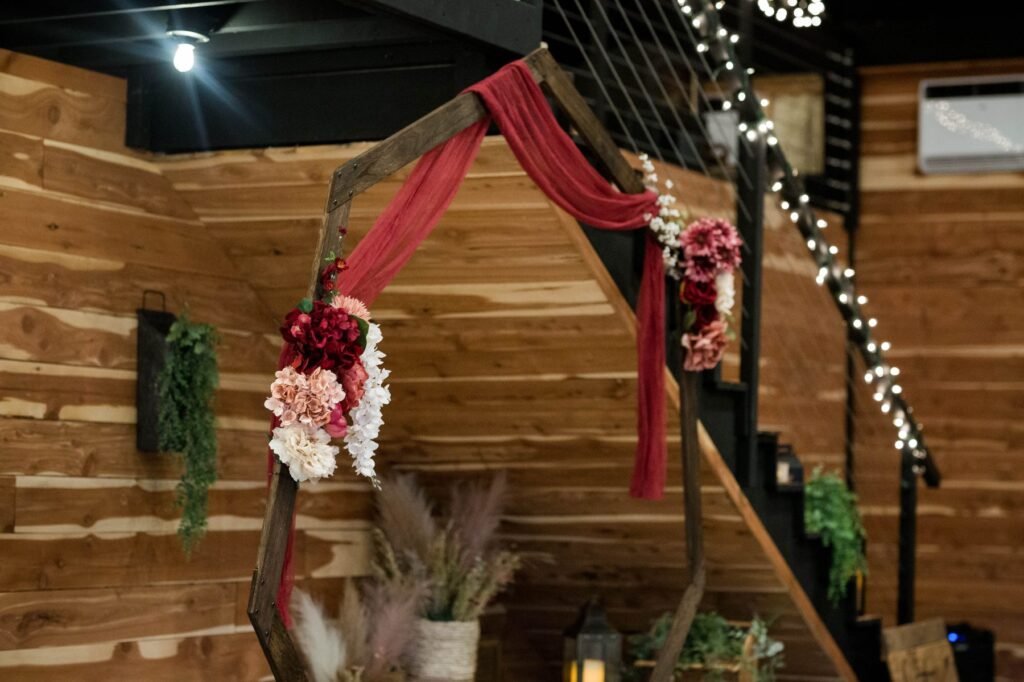 Real wedding at Grandpas Barn, Mountain Home AR